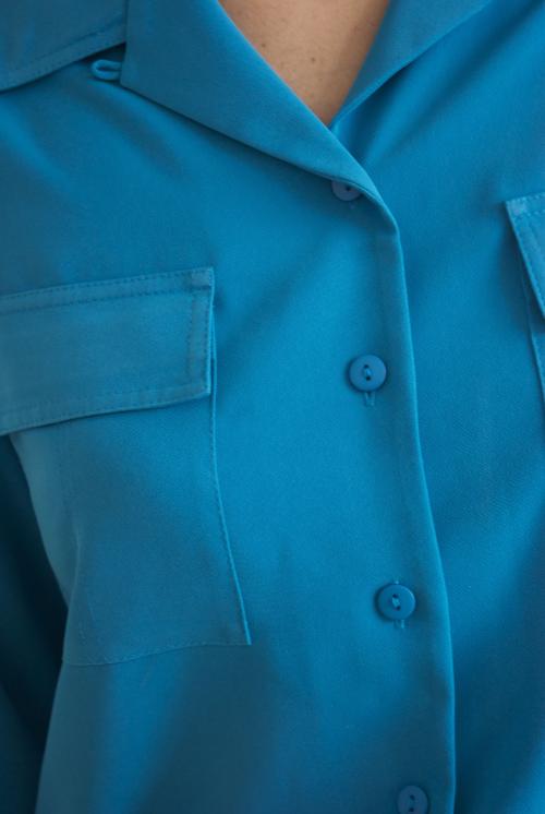 019GSV-Work-Aqua Blue-Blouse Image