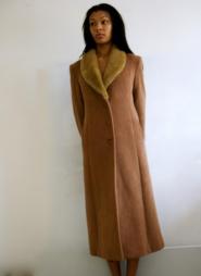 024GSV- Classic Collection-Alexon-long-brown- Coat                  Image